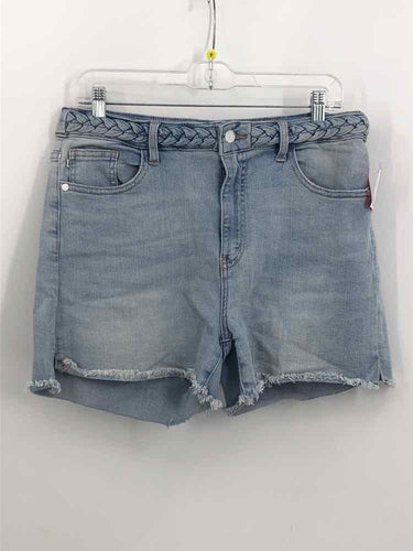 Judy Blue Size XL Denim BRAIDED Shorts