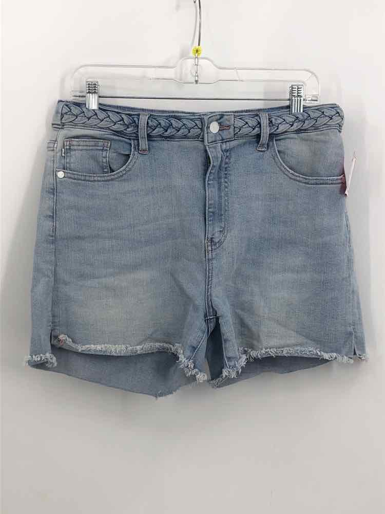 Judy Blue Size XL Denim BRAIDED Shorts