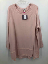 Load image into Gallery viewer, CJ Banks Size 3X Pale Pink Knit Top