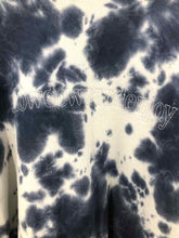 Load image into Gallery viewer, Original Use Size 3X NAVY/GRAY tiedye Knit Top