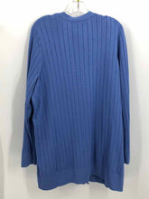 Load image into Gallery viewer, Lane Bryant Size 22/24 Light Blue Ribbed Duster