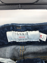 Load image into Gallery viewer, Torrid Size 24 Denim Shorts