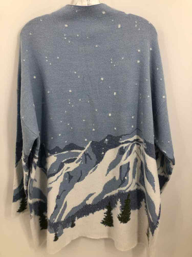 Tahari Size 2X Light Blue seasonal Sweater