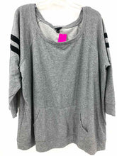 Load image into Gallery viewer, Torrid Size 3X Gray Knit Top