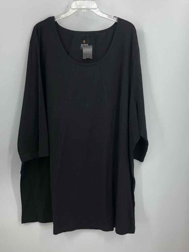 Junoactive Size 5X Black Knit Top